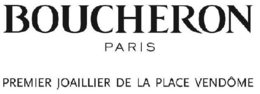 BOUCHERON PARIS PREMIER JOAILLIER DE LA PLACE VENDÔME trademark