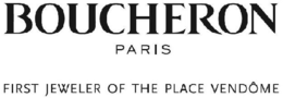 BOUCHERON PARIS FIRST JEWELER OF THE PLACE VENDÔME trademark
