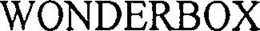 WONDERBOX trademark