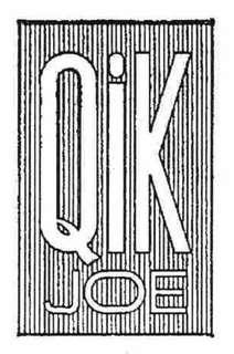 QIK JOE trademark