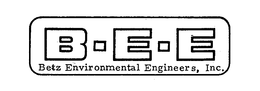 B-E-E BETZ ENVIRONMENTAL ENGINEERS, INC trademark