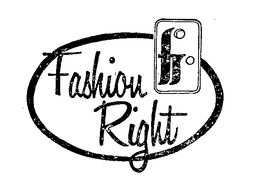 FASHION RIGHT FR trademark