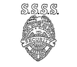 SSSS SECURITY SYSTEMS trademark