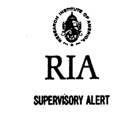 RIA SUPERVISORY ALERT trademark