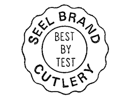 SEEL BRAND CUTLERY BEST BY TEST trademark