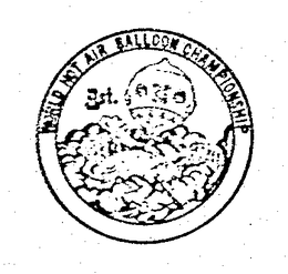 1ST WORLD HOT AIR BALLOON CHAMPIONSHIP trademark