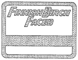 FINNISH BIRCH FACED trademark