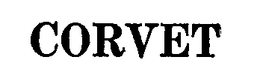 CORVET trademark