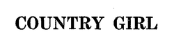 COUNTRY GIRL trademark