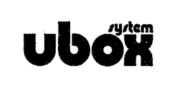 SYSTEM VBOX trademark