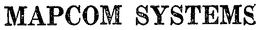 MAPCOM SYSTEMS trademark