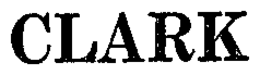 CLARK trademark