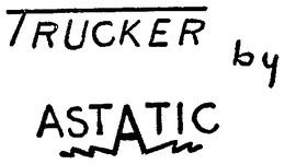 TRUCKER BY ASTATIC trademark