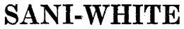 SANO-WHITE trademark