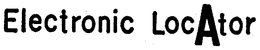 ELECTRONIC LOCATOR trademark