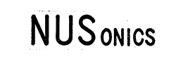 NUSONICS trademark