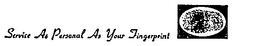 SERVICE AS PERSONAL (PLUS OTHER NOTATIONS) trademark