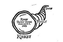 KIRBY FAMILY FOODS (PLUS OTHER NOTATIONS) trademark