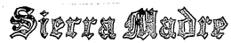 SIERRA MADRE trademark