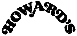 HOWARD'S trademark
