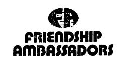 FA FRIENDSHIP AMBASSADORS trademark