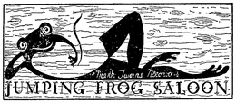 JUMPING FROG SALOON trademark