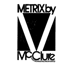 METRIX BY MCCLURE trademark