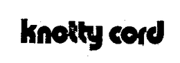 KNOTTY CORD trademark