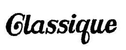 CLASSIQUE trademark