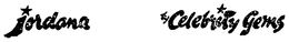 JORDANA BY CELEBRITY GEMS trademark