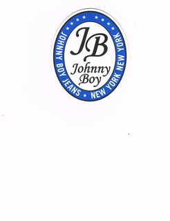 JB JOHNNY BOY JOHNNY BOY JEANS NEW YORK NEW YORK trademark
