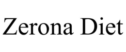 ZERONA DIET trademark