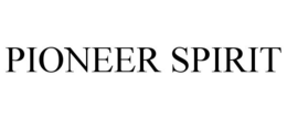 PIONEER SPIRIT trademark