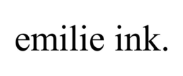 EMILIE INK. trademark