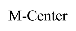 M-CENTER trademark
