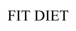 FIT DIET trademark