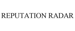 REPUTATION RADAR trademark