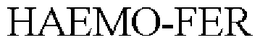 HAEMO-FER trademark