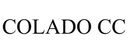 COLADO CC trademark