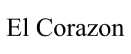 EL CORAZON trademark