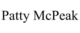 PATTY MCPEAK trademark