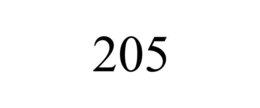 205 trademark