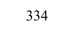 334 trademark
