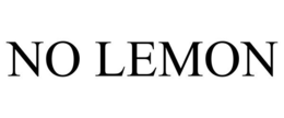 NO LEMON trademark