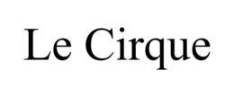 LE CIRQUE trademark
