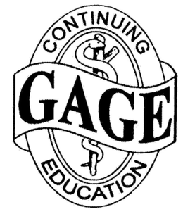 GAGE CONTINUING EDUCATION trademark