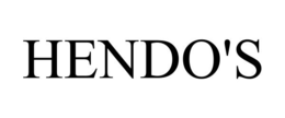 HENDO'S trademark