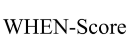 WHEN-SCORE trademark