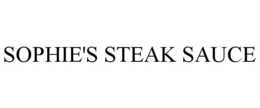 SOPHIE'S STEAK SAUCE trademark
