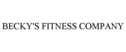 BECKY'S FITNESS COMPANY trademark